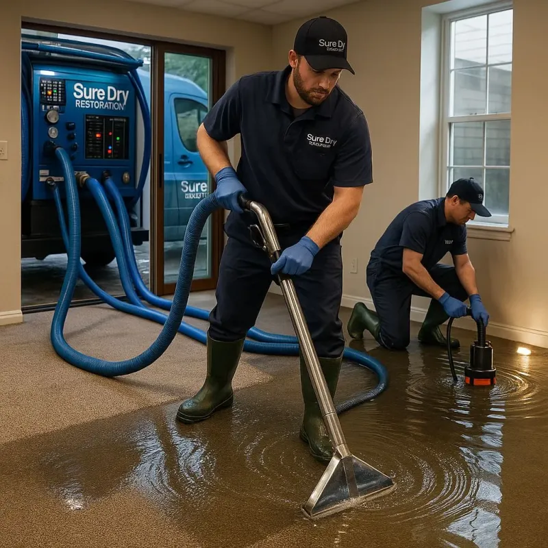 Water Extraction and Removal process in Benzie County, MI